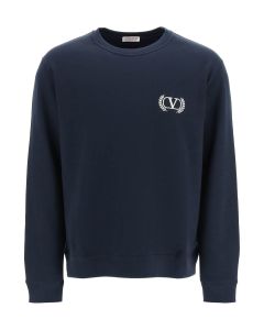 Valentino Crewneck Long-Sleeved Sweatshirt