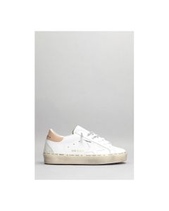 Hi Star Sneakers In White Leather