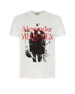 Alexander McQueen Printed Crewneck T-Shirt