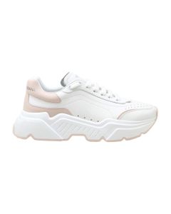 Daymaster Sneakers In White Leather
