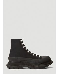 Alexander McQueen Tread Lace Up Boots