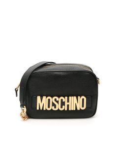 Moschino Logo Plaque Camera Bag