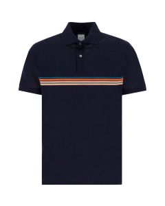 PS Paul Smith Signature Stripe Short-Sleeved Polo Shirt