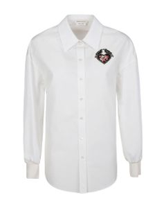 Embroidered Cocoon Shirt