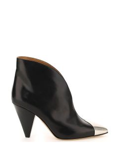 Isabel Marant Cone-Heel Detailed Pointed Boots
