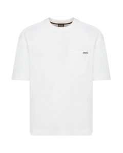 Ermenegildo Zegna Logo Print T-Shirt