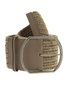 High Braided Belt With 