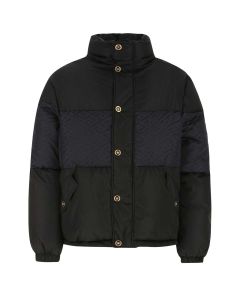 Versace Button-Up Long Sleeved Padded Jacket