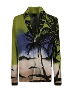 Tropical Knit Cardigan