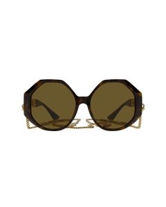 Versace Eyewear Square Frame Sunglasses