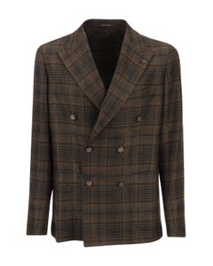 Prince of Wales patterned blazer