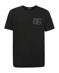 Timeless T-shirt With Dg Logo Patch Detail On The Chest