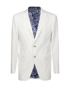 Paisley-print Tailored Blazer