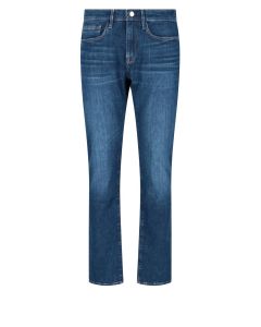Frame Degradable Slim-Fit Mid-Rise Jeans