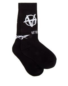 Vetements Logo Printed Socks