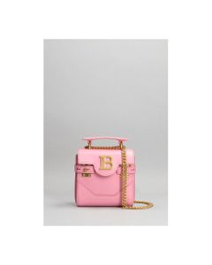 Bbuzz Hand Bag In Rose-pink Leather