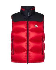 Moncler Ophrys Logo Patch Down Gilet