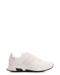 Tom Ford Logo Patch Lace-Up Sneakers