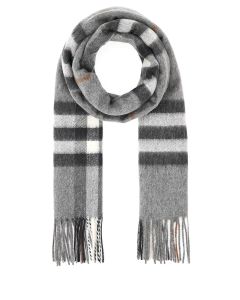 Burberry Icon Check Fringed Scarf