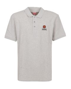 Kenzo Logo Embroidered Short-Sleeved Polo Shirt