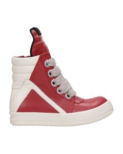 Sneakers In Red Leather