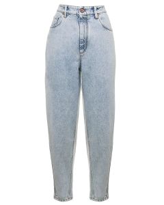 Brunello Cucinelli Mid-Rise Cropped Jeans