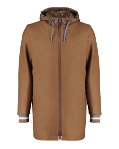 Herno Hooded Zip-Up Coat