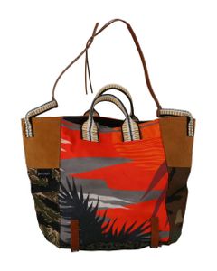 Mixed Deconstructed Shopper Bag
