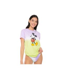 Woman Cotton T-shirt With Mickey Mouse Print | ©disney Special Edition