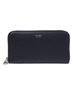 Tom Ford Logo Printed Zipped Wallet