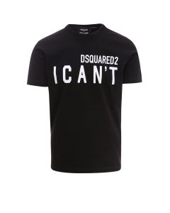 Dsquared2 Slogan Print Crewneck T-Shirt