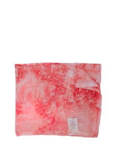 Alexander McQueen Abstract-Printed Finished Edge Scarf