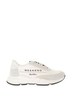 Leather Suede And Nylon Logoed Trainers