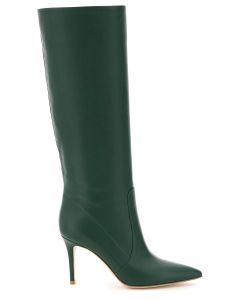 Gianvito Rossi Pointed Toe High Heel Boots