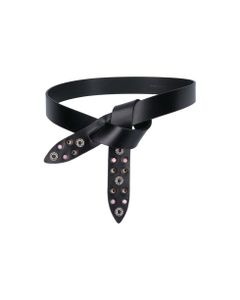 'lecce' Belt With Mini Studs