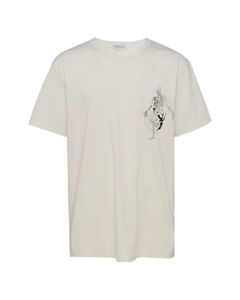 Alexander McQueen Graphic Printed Crewneck T-Shirt