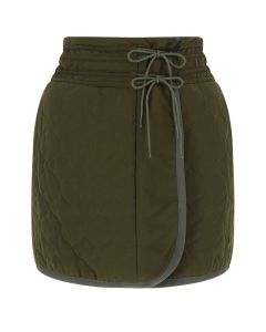 Emporio Armani High Waist Wrapped Mini Skirt