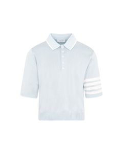Thom Browne Logo Detail Short-Sleeve Polo Shirt