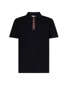 Alexander McQueen Logo Tape Polo Shirt