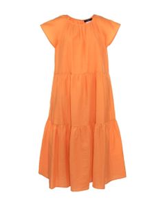 Nembi Dress In Cotton Blend Linen