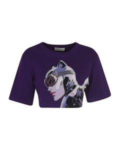 Catwoman Cropped T-shirt
