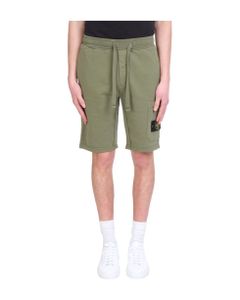 Shorts In Green Cotton