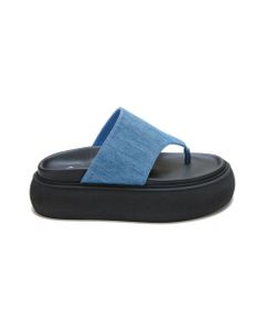 Platform Denim Sandals