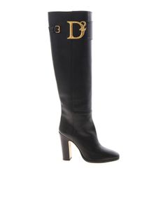 D2 boots in black