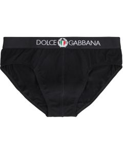 Dolce & Gabbana Logo-Embroidered Elasticated Waistband Briefs