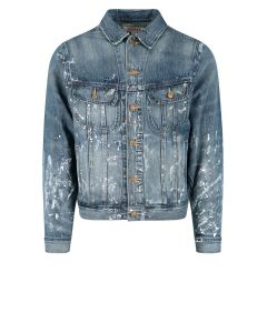 Polo Ralph Lauren Distressed Spray Painted Effect Jacket