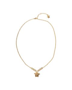 Versace Woman's Medusa Gold Metal Necklace