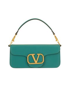 Valentino VLogo Plaque Shoulder Bag