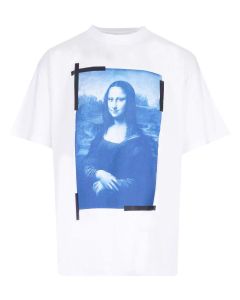 Off-White Monalisa Printed Crewneck T-Shirt