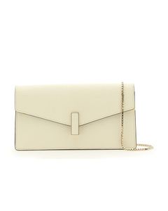 Valextra Iside Chain-Linked Clutch Bag